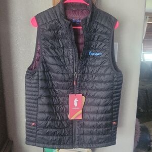 Cotopaxi Black Quilted Vest